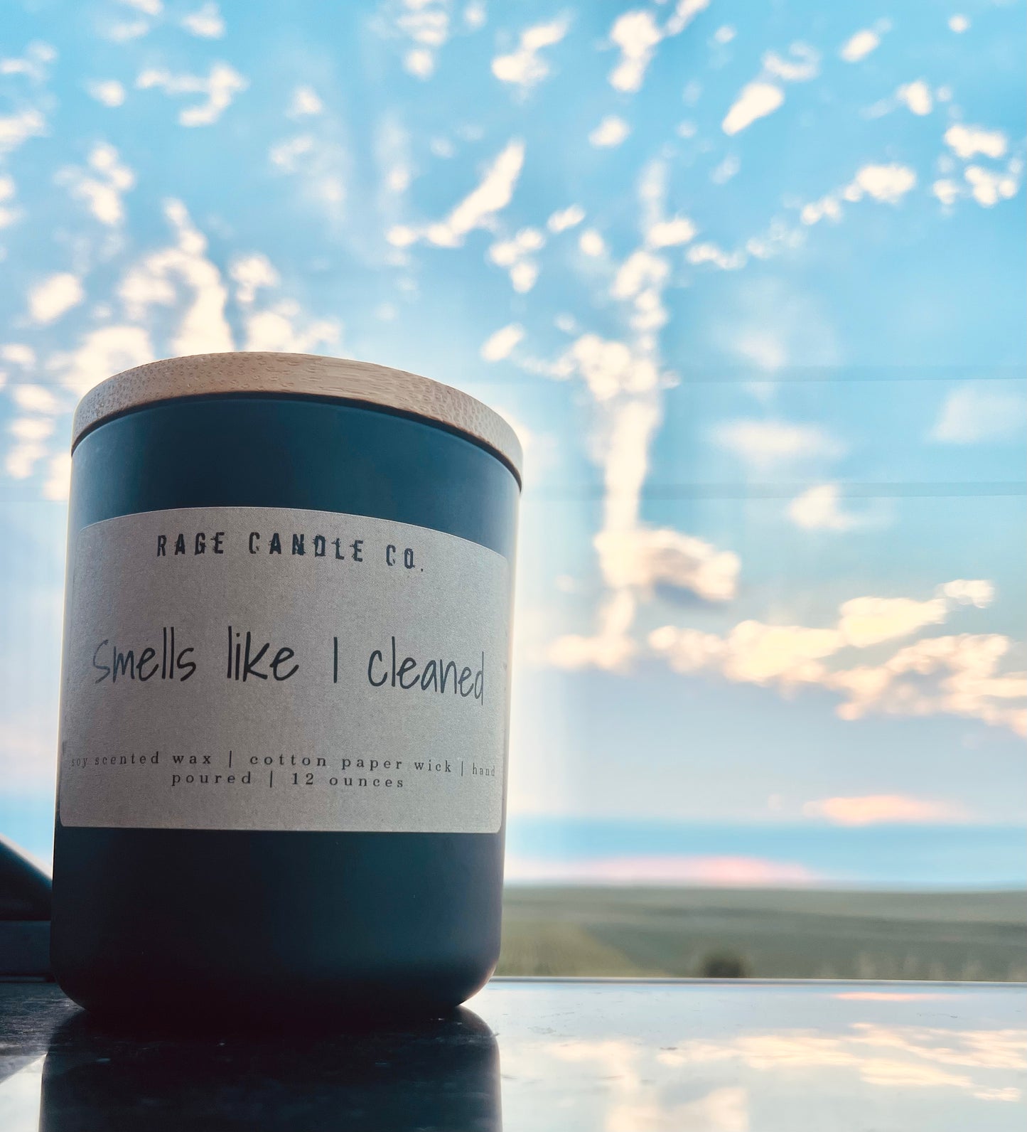 Smells Like I cleaned Candle