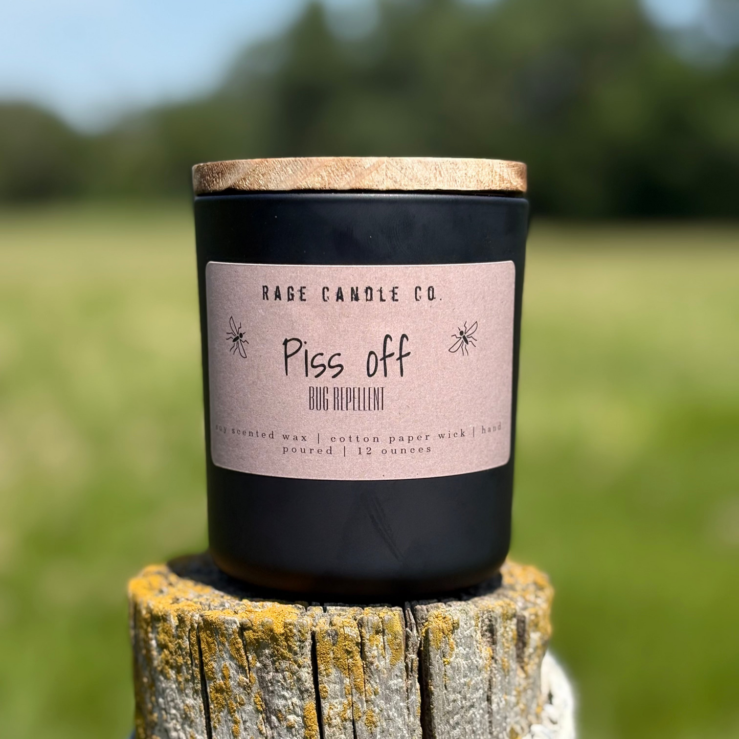 Piss Off (Citronella Candle)