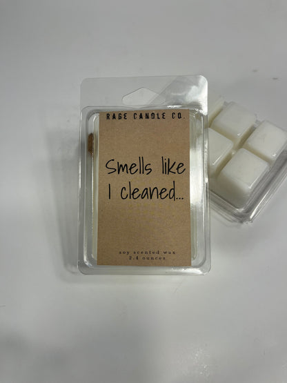 Smells Like I Cleaned - Rage Candle Co