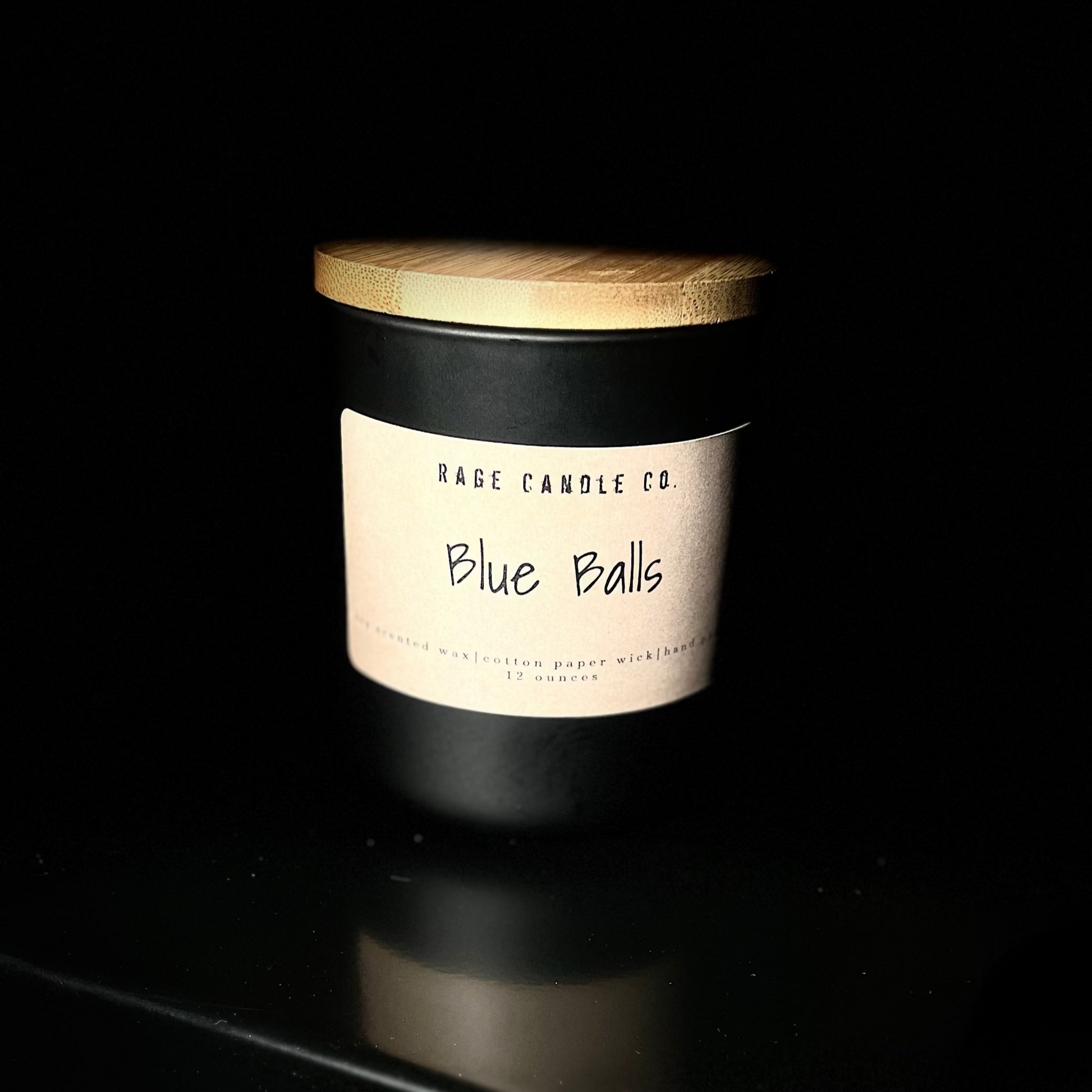 Blue Balls Candle