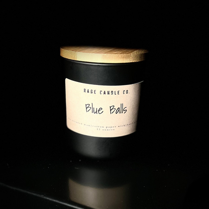 Blue Balls Candle