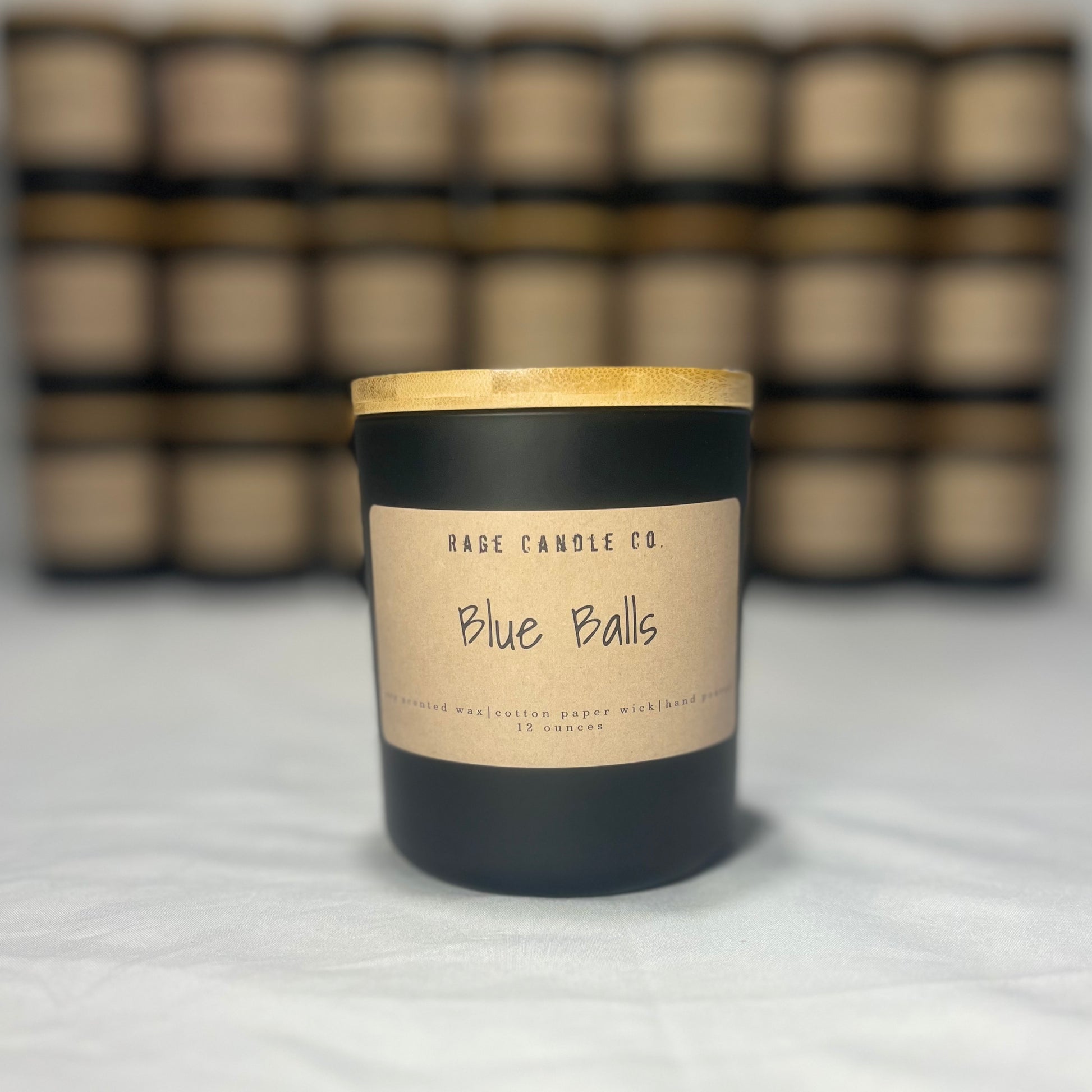Blue Balls Candle